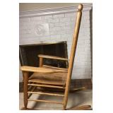 Hardwood Slat Rocking Chair