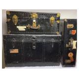 Three Piece Vintage Trunk Bundle