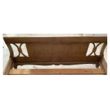 Drexel Curved Front 12 Drawer Champagne Triple Dresser with Mirror plus Matching Full Size Bed with Headboard & Footboard