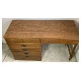 Ethan Allen Heirloom Maple 4 Drawer Writing Desk