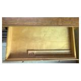 Ethan Allen Heirloom Maple 4 Drawer Writing Desk