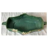 Roseville Pottery Green Magnolia Line Centerpiece Console Bowl