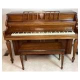 Gulbransen Piano with Piano Bench