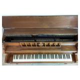 Gulbransen Piano with Piano Bench