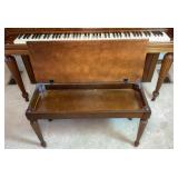 Gulbransen Piano with Piano Bench