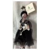 Christmas Collection of Vintage Ornaments, Goebel Rocking Horses, David Frykman Santa and John Huras Glass Santa