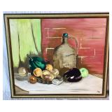 Original Framed Still Life Paintings by Jesse Bell - 2 Paintings
