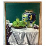 Original Framed Still Life Paintings by Jesse Bell - 2 Paintings