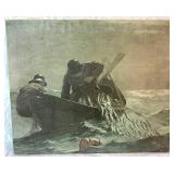 "The Herring Net" by Winslow Homer Canvas Print 24" x 19.75"