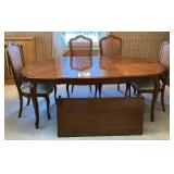 Thomasville Mid Century French Provincial Dining Table and Chairs from Gabberts