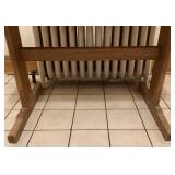 Shaker Style Trestle Table with 4 Bent & Bros Chairs from Gabberts