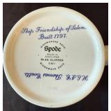 Spode Blue Clipper Plates & Mugs Set