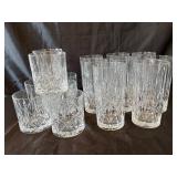 Marquis by Waterford Crystal Old Fashioned and Highball Glasses