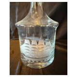 Collection of 5 Glass Decanters