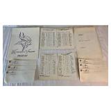 Vintage Minnesota Vikings Football Extravaganza