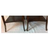 Pair of Vintage Imperial Mahogany End Tables