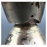 Weighted Sterling Silver Candleholders and 8 Salt and Pepper Shakers