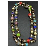 Beautiful Assortment of Vintage Necklaces, Brooches, Rings, Jewelry Boxes and Sequin Collar