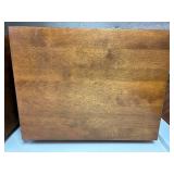 Pair of Ethan Allen Baumritter Heirloom Maple Shutter Door Storage Cabinets