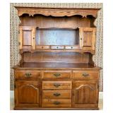Moosehead Furniture Maple Hutch Cabinet
