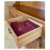 Moosehead Furniture Maple Hutch Cabinet