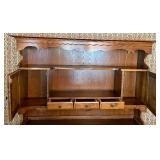 Moosehead Furniture Maple Hutch Cabinet