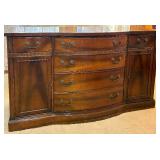 Vintage Broyhill Lenior House Traditional Duncan Phyfe Style Sideboard/Buffet