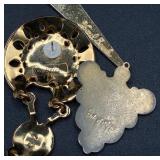 Collection of Gold Tone Earrings, Necklaces and Bracelets