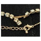Collection of Rhinestone Necklaces, Earrings and Bracelets