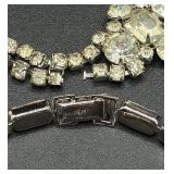 Collection of Rhinestone Necklaces, Earrings and Bracelets