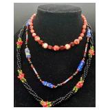 Boho Style Necklaces, Earrings and Bracelets Lot