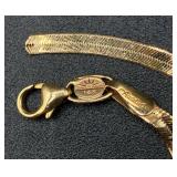 14kt Gold Necklaces, Shell Pendant and Ring plus 18kt Pendant