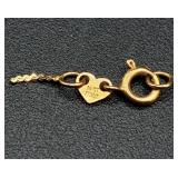 14kt Gold Necklaces, Shell Pendant and Ring plus 18kt Pendant