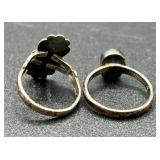 Sterling Silver .925 Rings, Charm Bracelets and 3 Charms