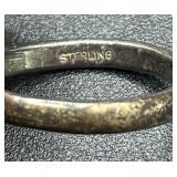 Sterling Silver .925 Rings, Charm Bracelets and 3 Charms