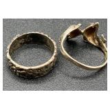 Sterling Silver .925 Rings, Charm Bracelets and 3 Charms