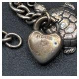 Sterling Silver .925 Rings, Charm Bracelets and 3 Charms