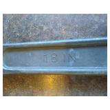 15", 18", and 24" Irwin Crescent Wrenches