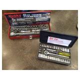 (2) Socket Sets - Metric & Standard