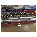 (2) Socket Sets - Metric & Standard