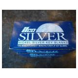 (3) Boxes Ilco Nickel Silver Key Blanks - 1A1C1