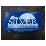 (3) Boxes Ilco Nickel Silver Key Blanks - 1A1K1