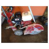 MK CX-3 Walk Behind Concrete Saw