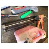 Misc. Tools - Hammer Stapler, Gas Cans, Face Shield