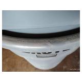 (3) Rubbermaid Brute 44 Gallon Garbage Cans with Lids