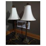 (3) 30" Tall Tabletop Lamps