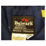 Size 3XL Blue Bulwark Fire Retardant Coveralls