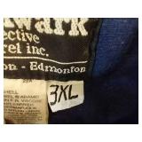 Size 3XL Blue Bulwark Fire Retardant Coveralls