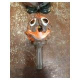 11" Tall Blown Glass Clown Decanter