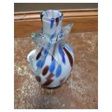 11" Tall Blown Glass Clown Decanter